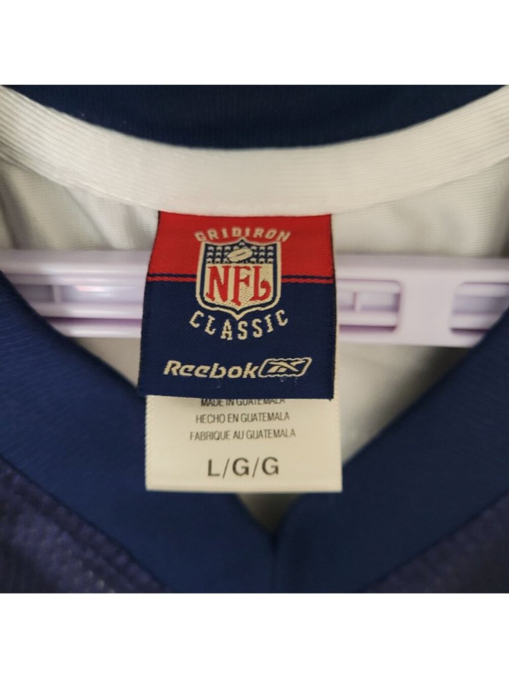 Reebok NFL Gridiron Classic R. Williams #31 Throwback Cowboys Jersey Size L Blue - Picture 5 of 8